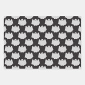 Halloween, Scary Ghost, Trick Or Treat, Boo Geschenkpapier Set (Vorderseite)