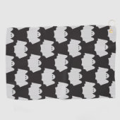 Halloween, Scary Ghost, Trick Or Treat, Boo Golfhandtuch (Horizontal)