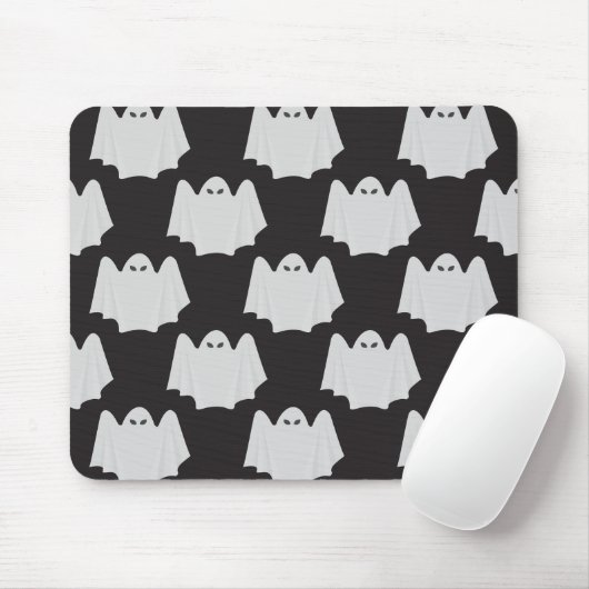 Halloween, Scary Ghost, Trick Or Treat, Boo Mousepad (Mit Mouse)
