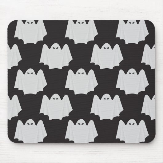 Halloween, Scary Ghost, Trick Or Treat, Boo Mousepad (Vorne)