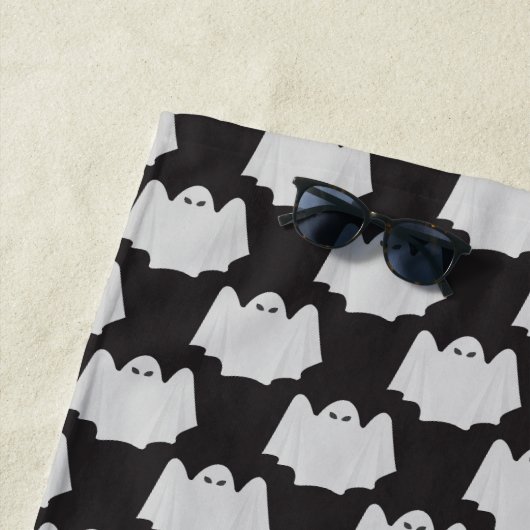 Halloween, Scary Ghost, Trick Or Treat, Boo Strandtuch (Beispiel)