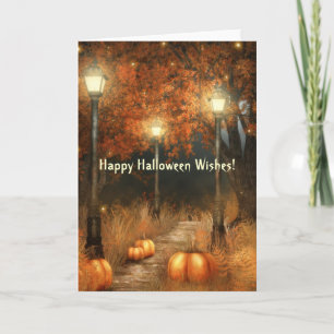Halloween Scene Card Karte