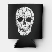 Halloween-Schädel Dosenkühler (Vorderseite)
