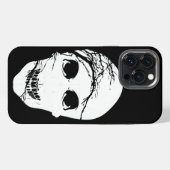 Halloween-Schädel iPhone Hülle (Rückseite (Horizontal))