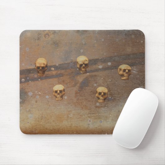Halloween-Schädel Mousepad (Mit Mouse)