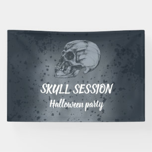 Halloween-Schädel-Session Banner