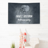 Halloween-Schädel-Session Banner (InSitu)
