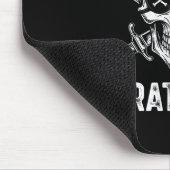 Halloween-Schädelanteil der karibischen Kostümmens Mousepad (Ecke)