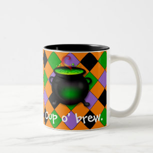 Halloween-Schale O Brew-Tasse Zweifarbige Tasse