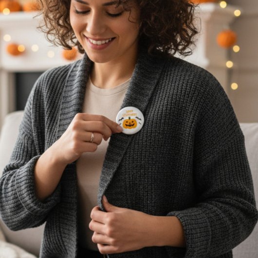 Halloween-Schaltflächen Button