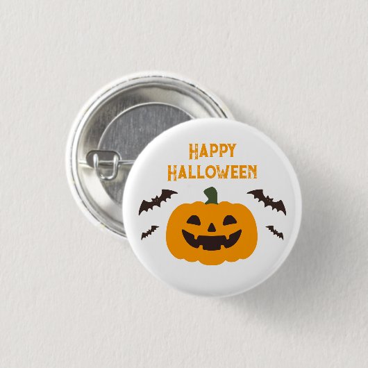 Halloween-Schaltflächen Button (Vorne & Hinten)