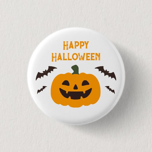 Halloween-Schaltflächen Button (Vorderseite)