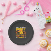 Halloween Schatz Ich Liebe Dich Sehr Schrecklich Pappteller (Party)