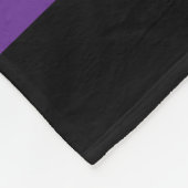 Halloween-Schäumname Fleecedecke (Ecke)