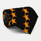 Hallowe'en Schildkröte Krawatte (Gerollt)