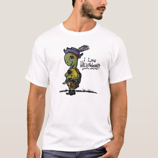 Halloween-Schildkröte-Shirt T-Shirt