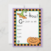 Halloween Schipperke Card Karte (Rückseite)