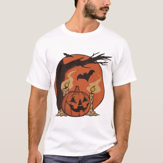 Halloween-Schlaf T-Shirt (Vorderseite)