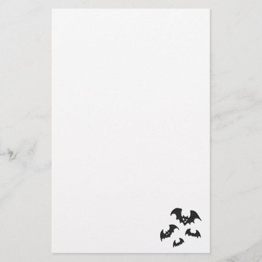 Halloween-Schläger Briefpapier (Vorderseite)