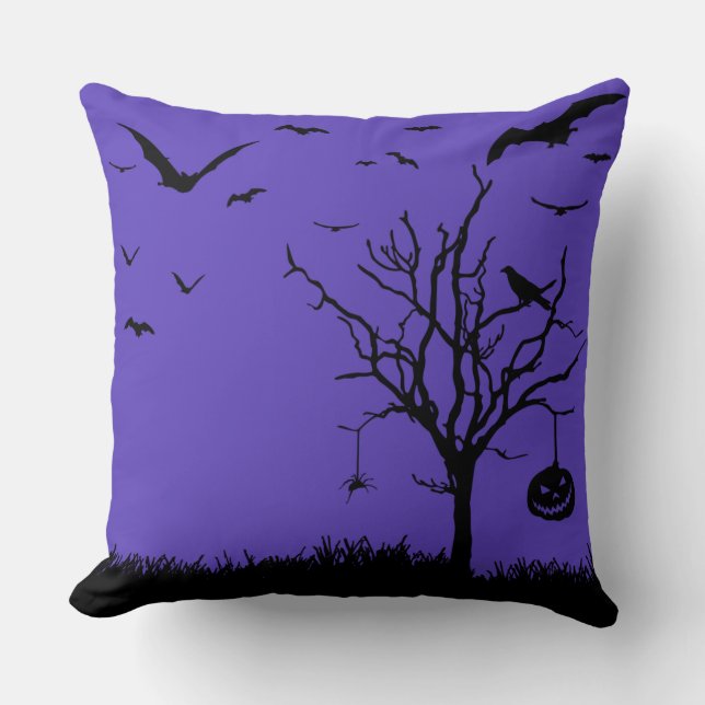 Halloween-Schläger Kissen (Vorderseite)