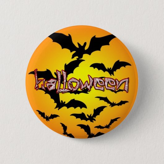 Halloween schlägt Knopf Button (Vorderseite)