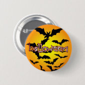 Halloween schlägt Knopf Button (Vorne & Hinten)