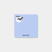 Halloween schlägt mit Mond personalisierte 3 x 3 Post-it Klebezettel (Vorderseite)