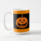 Halloween: Schlechte Kürbislaterne: Kaffee-Tasse Kaffeetasse (Links)