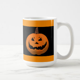 Halloween: Schlechte Kürbislaterne: Kaffee-Tasse Kaffeetasse