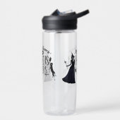 Halloween-Schleif-Design Trinkflasche (Links)