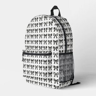 Halloween-Schleifen Bedruckter Rucksack