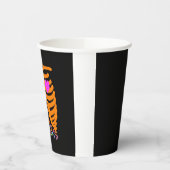 Halloween-Schlitten Pappbecher (Links)