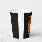 Halloween-Schlitten Pappbecher (Rechts)