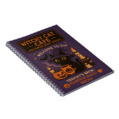 Halloween-SchlossNotebook - Zauberabend Notizblock (Rechte Seite)