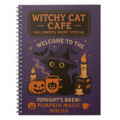 Halloween-SchlossNotebook - Zauberabend Notizblock (Vorderseite)