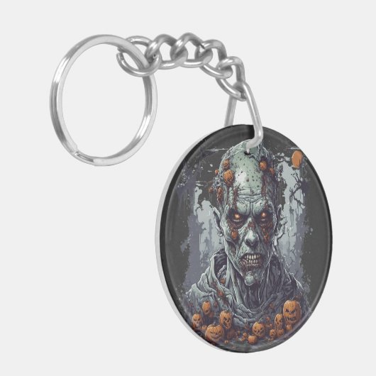 Halloween Schlüsselanhänger (Vorderseite links)