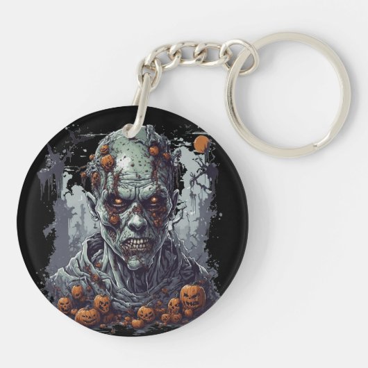 Halloween Schlüsselanhänger (Rückseite)
