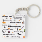 halloween schlüsselanhänger (Rückseite)
