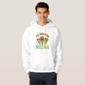 Halloween Schmelzendes Eis Hoodie (Vorne ganz)