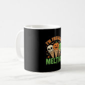 Halloween Schmelzendes Eis Kaffeetasse (Vorderseite Links)