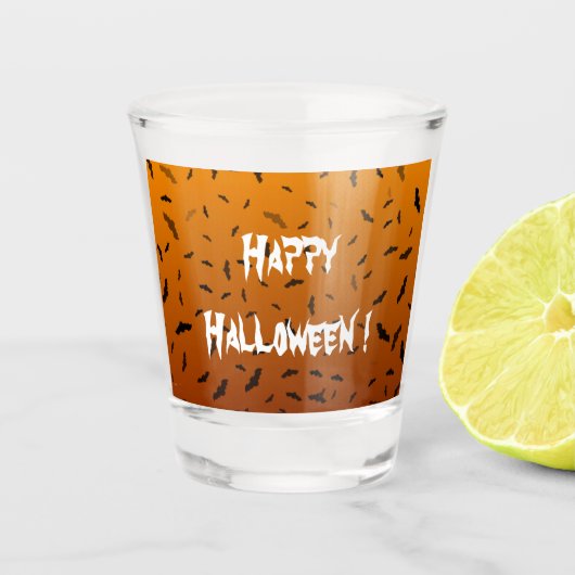 Halloween Schnapsglas (Vorderseite)