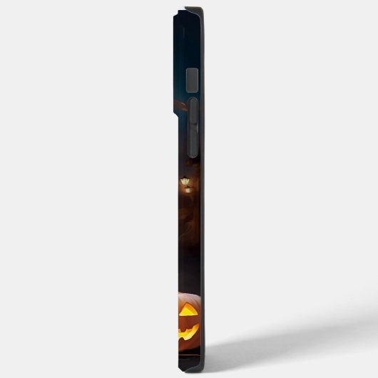 Halloween Schnauzer mit Pumpkins Beängstigend Case-Mate iPhone Hülle (Rückseite / Links)