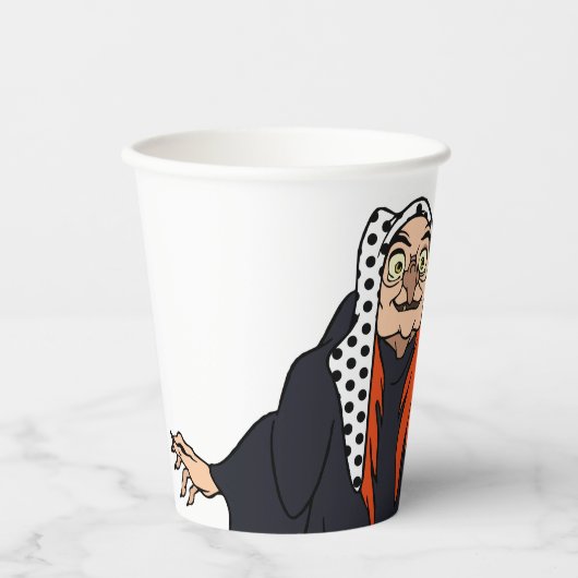 Halloween-Schnee Weißer Apfelwein Pappbecher (Vorderseite)