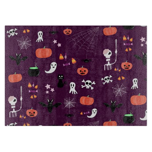 Halloween Schneidebrett (Vorderseite)