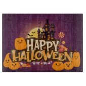 Halloween Schneidebrett (Vorderseite)