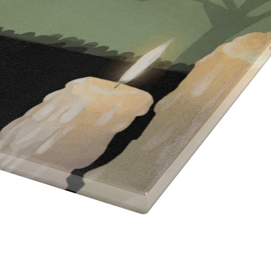 Halloween Schneidebrett (Ecke)