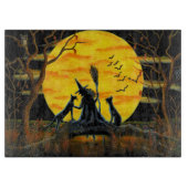 Halloween-Schneidebrett, Geduld, Halloween nähert Schneidebrett (Vorderseite)