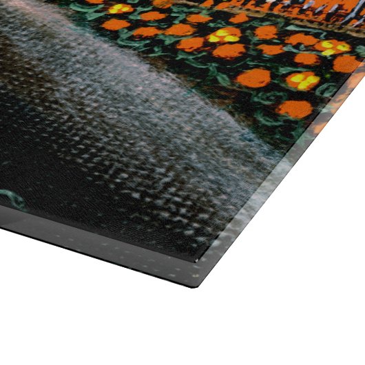 Halloween-Schneidebrett, reifende J-O-L Schneidebrett (Ecke)