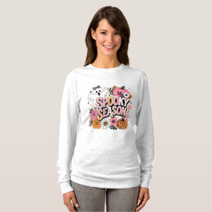 Halloween-Schnitt gruselige Jahreszeit T-Shirt