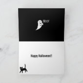 Halloween-Schokoladen-LabradorVampire Karte (Innenseite)